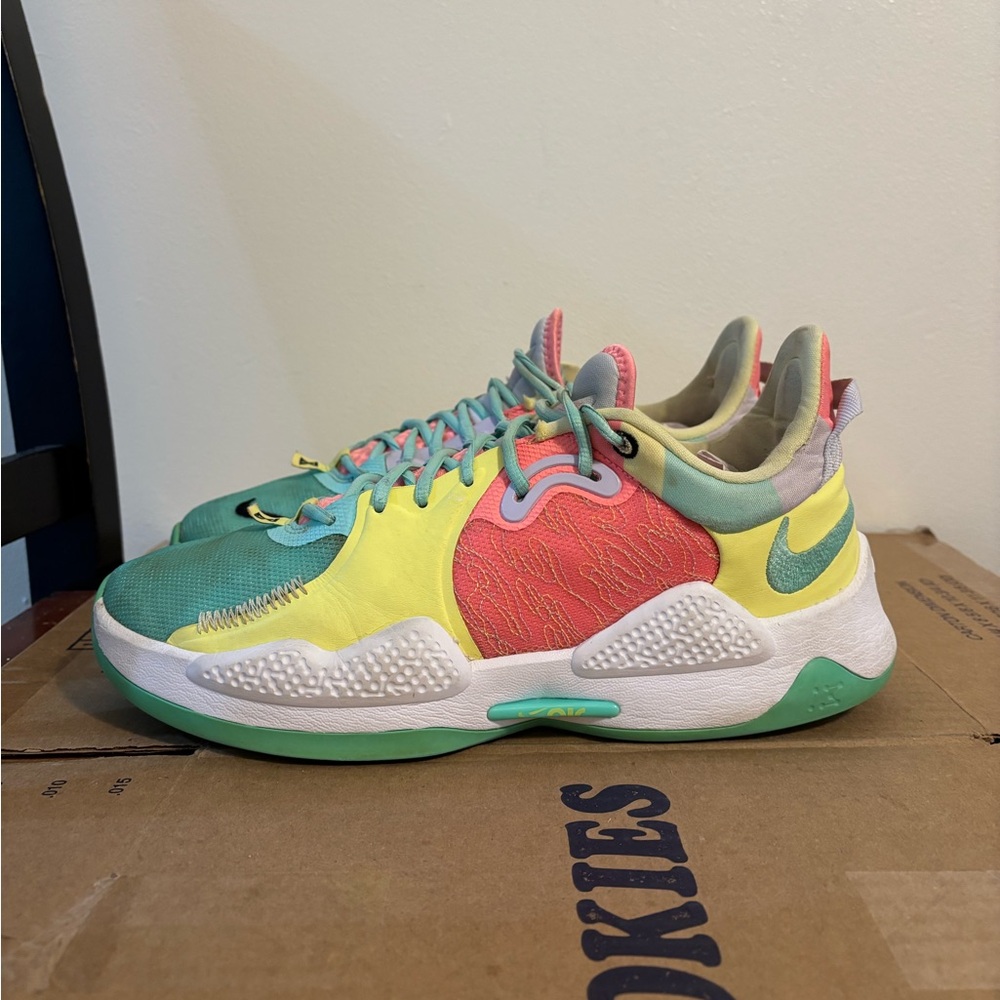 Size 11M/12.5W - Nike PG 5 Sneakers 'Daughters' - CW3143 301